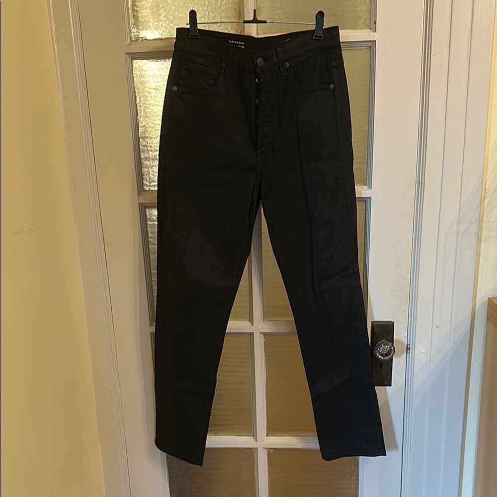 AG Adriano Goldschmied Alexxis Slim Women's Black Jeans 29R